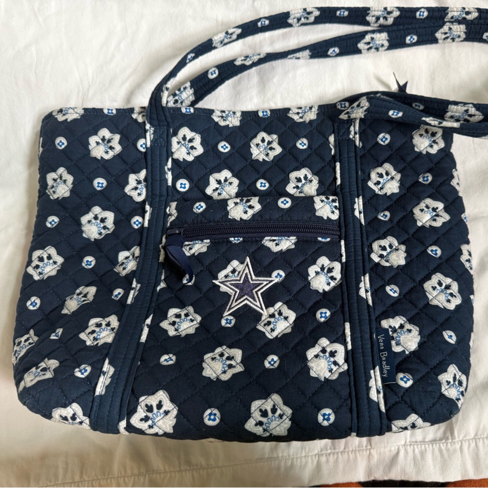 Vera Bradley Dallas Cowboys L Tote Bag